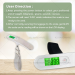 "ZY"  SCALE ELECTRONIC HANDING LUGGAGE  EL70 50KG电吊秤 110lb