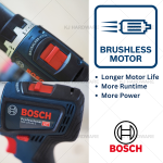 "BOSCH"  BAT. SCREWDRIVER SOLO GSR 18V-90C (06019K60L0)电池螺丝钻 < 12 MONTHS WARRANTY>