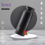 ''BOS'S'' VACUUM FLASK S/STEEL BOTTLE FLAT CAP 500ML 白钢保温瓶(BSH050)