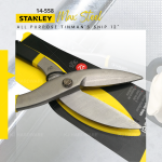 "STANLEY"  ALL PURPOSE TINMAN'S SNIP 12'' 14-558 (MAX STEEL)包胶双耳白铁剪