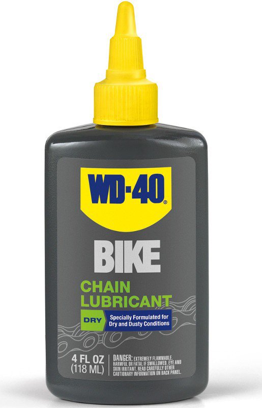 Dry bicycle store chain lube