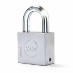 "YALE"  PADLOCK CHROME  Y118-40 4Pcs/Set