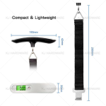 "ZY"  SCALE ELECTRONIC HANDING LUGGAGE  EL70 50KG电吊秤 110lb