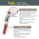 "VAGO"  SHOWER HANDLE W/AUTO PRESSURE  VHS-001手型水花洒