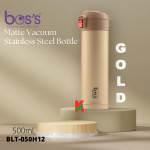 ''BOS'S'' VACUUM FLASK S/STEEL BOTTLE MATTE 500ML 白钢保温瓶(BLT050H12)