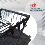 "TOP POINT"  DISH MULTI RACK 3840/2-TIER (BLACK)2层黑碗架