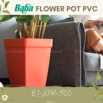 "BABA"  FLOWER POT PVC  BI-SPH-300 (BRONZE)胶花盆