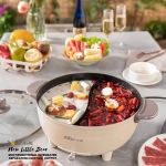 ''BEAR'' MULTIFUNCTIONAL SEPARATION ELECTRIC HOTPOT 6.0Ltr DHG-B60R6多功能鸳鸯电火锅 AL-K038