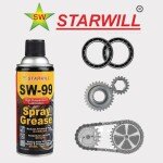 "STARWILL"  GREASE LUBRICANT SPRAY  SW-99  200ml  耐高温喷射形润滑脂