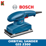 "BOSCH"   ORBITAL SANDER GSS 2300  (06012980L0) 轨道砂光机 < 6 MONTHS WARRENTY>