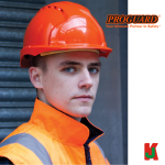 "PROGUARD"  SAFETY HELMET ORANGE (SIRIM) 工业安全帽 (橙)