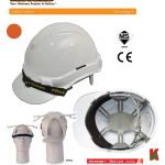 "PROGUARD"  SAFETY HELMET ORANGE (SIRIM) 工业安全帽 (橙)