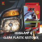 "3R" CAR HEADLAMP & CLEAN PLASTIC RESTORER #92 车灯擦光剂