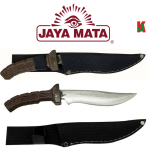 "JAYAMATA"  JM-261  RAMBO KNIFE PVC HANDLE WITH COVER  7-1/2''  胶柄锋刀(有套)