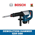 "BOSCH"  DEMOLITION HAMMER  GSH 500