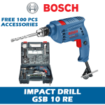 "BOSCH"  DRILL IMPACT GSB 10RE  (06012161L6)(06012161L0) 冲击电钻 < 6 MONTHS WARRENTY>