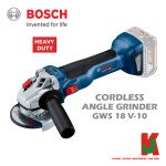 "BOSCH" BATTERY SOLO GRINDER ANGLE GWS 18V-10  电池角向磨石机