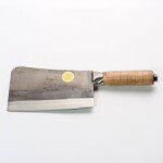 "JAYAMATA"  JM-55-2  KNIFE CHOPPING WOODEN HANDLE  7"  NO.2