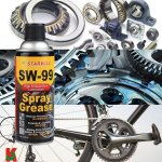 "STARWILL"  GREASE LUBRICANT SPRAY  SW-99  200ml  耐高温喷射形润滑脂