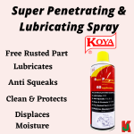 "KOYA"  P-521  LUBRICANT SPRAY OIL PENETRANT  SP-60  400ml  高雅万能防锈润滑剂