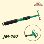 "JAYAMATA"  JM-167  GARDEN RAKE IRON COLOUR 5-T 13'' (GREEN)色铁柄草耙