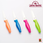 "JAYAMATA"  JM-102  CERAMIC FRUIT KNIFE  PVC HANDLE 4"