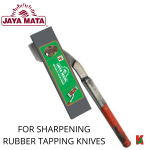 "JAYAMATA"  JM-600B  SHARPENING STONE TAPPING KNIFE  8" x 1-3/4" (RED STICKER)