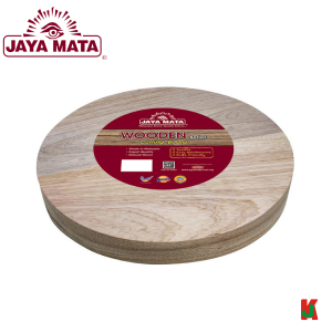 "JAYAMATA"  JM-578  CHOPPING BOARD ROUND WOODEN  13''