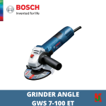 "BOSCH"  GRINDER ANGLE GWS 7-100 ET   角向磨光机 4"