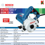 "BOSCH"  MARBLE CONCRETE CUTTER  GDM 13-34  石材切割机