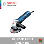 "BOSCH"  GRINDER ANGLE GWS 7-100   角向磨光机 4"