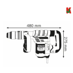 "BOSCH"  DEMOLITION HAMMER  GSH 5 CE   电锤