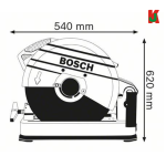 "BOSCH"  CUT OFF MACHINE GCO-2000   割石机