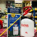 "ISANO"  WATER PRESSURE GARDEN SPRAYER  4.0 Ltr ITS-4L胶压力喷水壶（铜嘴）