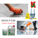 "KOYA"  P-534  CEMENT & STAIN REMOVER   洋灰去除剂