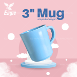 "EAGLE"  CUP MELAMINE (PLAIN) C121  有耳茶杯 3"