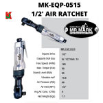 "MRMARK"  MK-EQP-0515  AIR RATCHET  1/2"