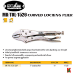 "MRMARK"  MK-TOL-1526  PLIER LOCKING  7"