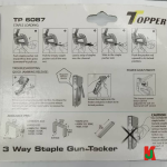 "TOPPER"  TACKER STAPLE GUN 3-WAY TP-6087打钉机