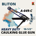 ''BLITON''  SILICONE GAULKING GUN FLAT HEAVY DUTY  10-1/2" (A-049-C)西力康枪扁(蓝)