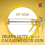 SILICONE GAULKING GUN ROUND HEAVY DUTY  10-1/2"  DT9319 (YELLOW)西力康枪圆管(黄)