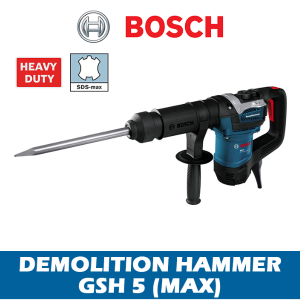 "BOSCH"  DEMOLITION HAMMER  GSH 5   电锤