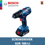 "BOSCH"  BAT. SCREWDRIVER GSR 180-LI (06019F81L0)  电池螺丝钻