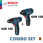 "BOSCH"  BAT. SCREWDRIVER GSR 120-LI + GDR 120-LI COMBO KIT (06019F00L3)  电池螺丝钻