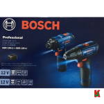 "BOSCH"  BAT. SCREWDRIVER GSR 120-LI + GDR 120-LI COMBO KIT (06019F00L3)  电池螺丝钻