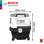 "BOSCH"  VACUUM CLEANER GAS 15PS (06019E51L0)  吸尘机