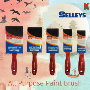 "SELLEYS"  ALL PURPOSE PAINT BRUSH  (25mm, 38mm, 50mm, 63mm, 75mm)