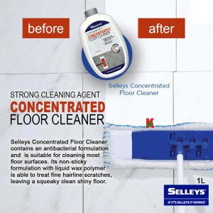 "SELLEYS"  CONCENTRATED FLOOR CLEANER  1.0 Ltr浓缩地板清洁剂