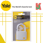 "YALE"  PADLOCK CHROME  Y120-50MM 电白吊锁