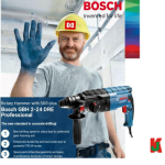 "BOSCH"  ROTARY HAMMER SDS PLUS GBH 2-24 DRE